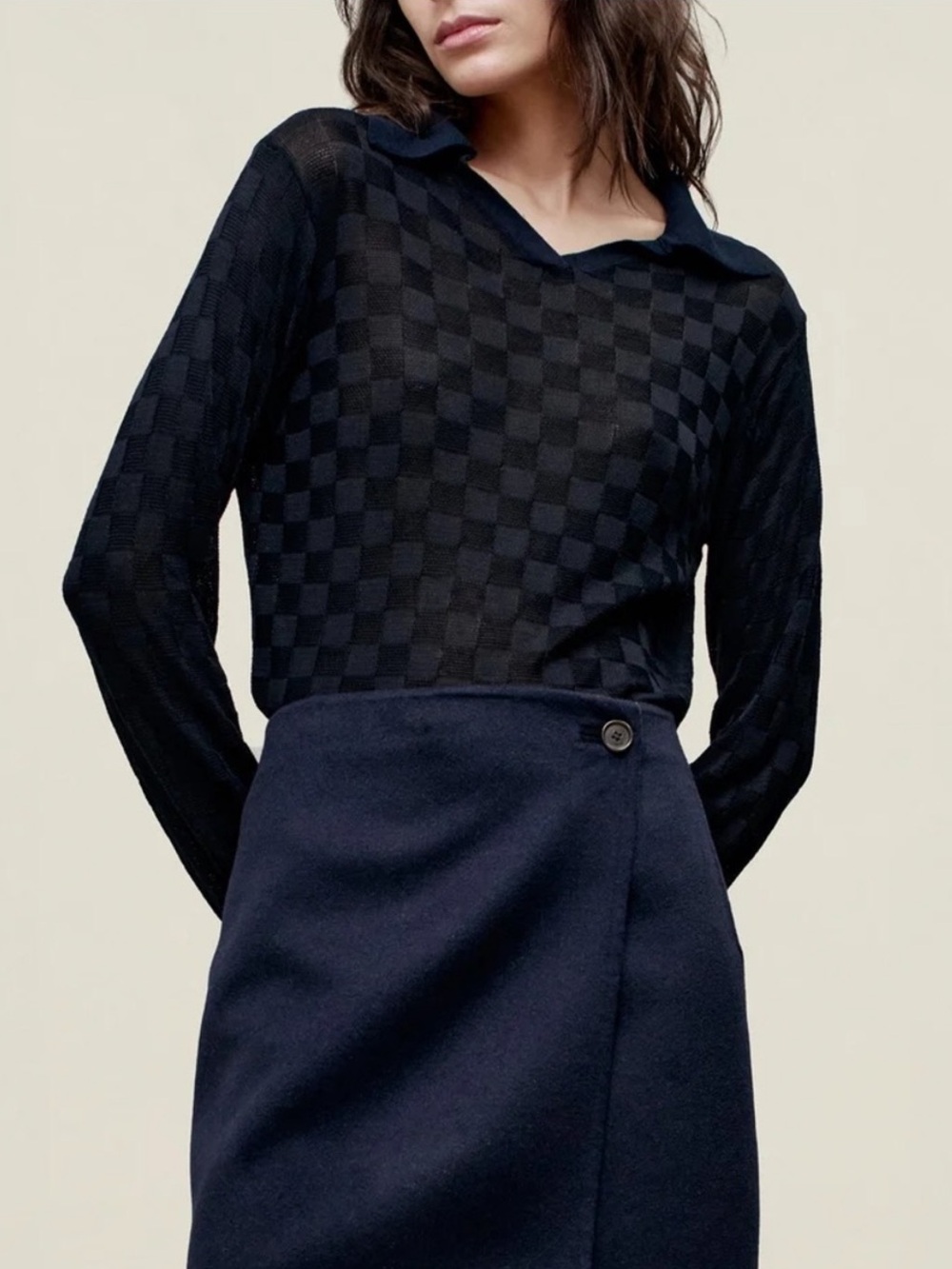 Kallmeyer Slinky Gingham Polo